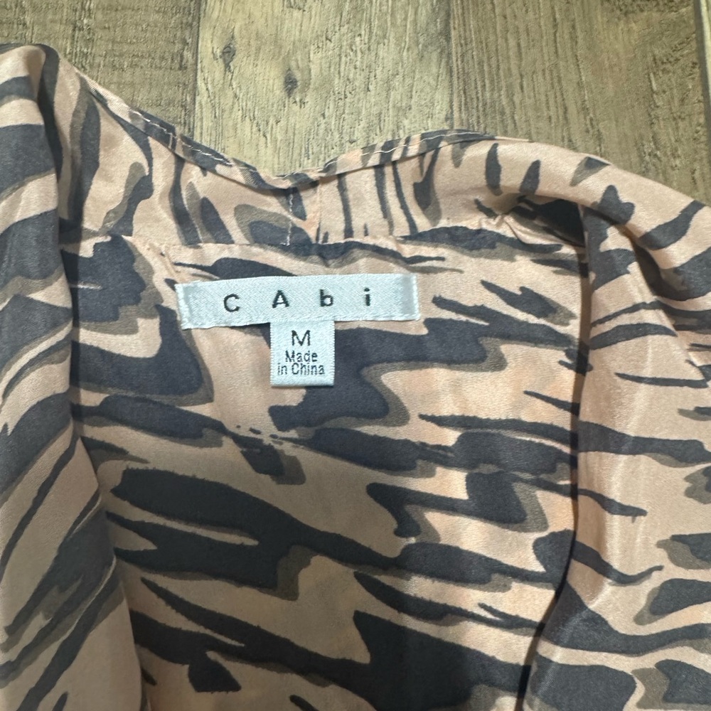 CAbi Sleeveless Silk Blouse - Picture 5 of 6